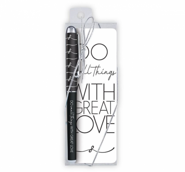 Do Small Things with Great Love - Pen and Bookmark set