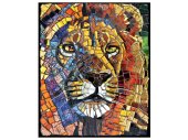 Puzzle - stained glass lion - 1000 pc