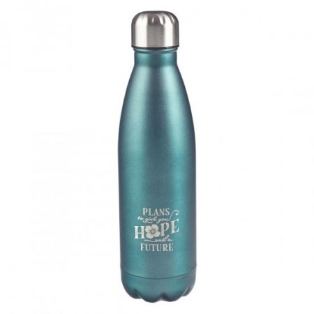 Stainless Steel Water Bottle - Hope and a Future - Jeremiah 29:11