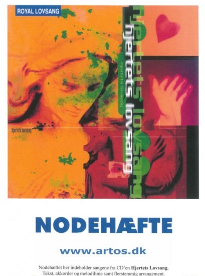 Hjertets lovsang - Nodehæfte