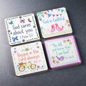 Everyday Blessings - Inspirational Fridge Magnet Set (4)