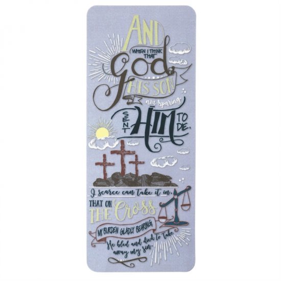 Bookmark Card - When I Think That God...