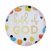 Magnanimous Round Magnet - Child of God