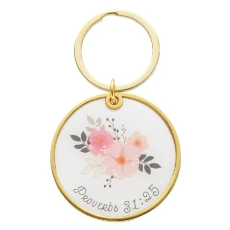 Strength & Dignity Keyring – Proverbs 31:25