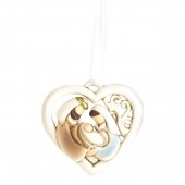 Holy Family in Heart - ornament