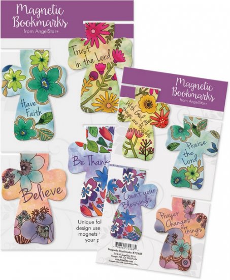 Magnetic Bookmarks - Flower