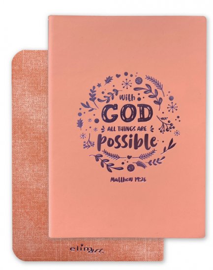 Flex Leather Journal - With God