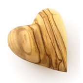 Olivewood Heart (4cm x 4cm)