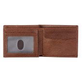 Blessed Is The Man Brown Genuine Leather Wallet - Jeremiah 17:7