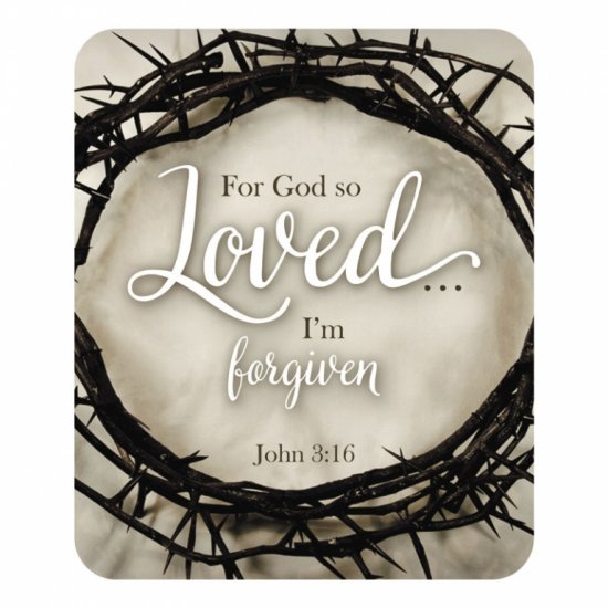 For God So Loved - Fridge Magnet