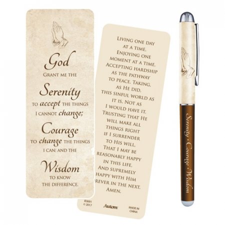 Serenity Prayer - Pen & Bookmark