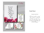 Boxed Cards - Wedding - Fresh Floral