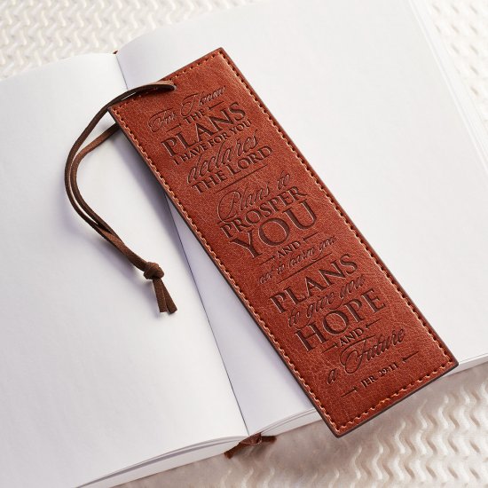 For I Know The Plans - Jeremiah 29:11 - Bookmark