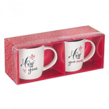 I Love You - Two Piece Ceramic Mug Set - Song of Solomon 3:4