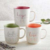 Heart and Soul Mug - Faith can Move Mountains