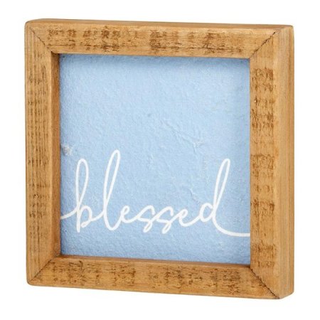 Framed Tabletop - Blessed