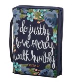 Justly, Mercy, Humbly - Bible Cover