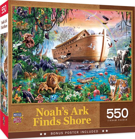 Noah\'s Ark finds shore - puzzle