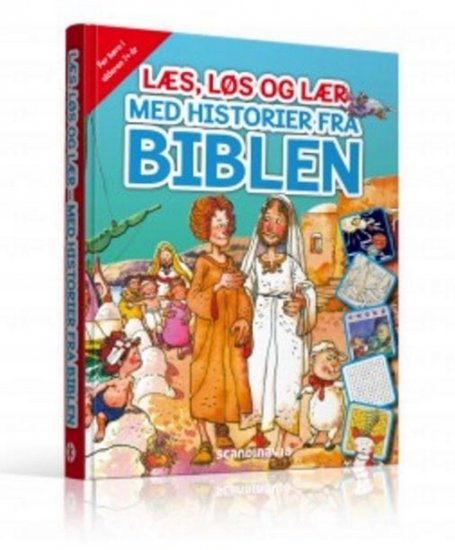 Læs, løs og lær med historier fra Biblen (for børn i alderen 7 og opefter)