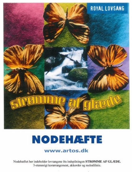 Strømme af glæde - Nodehæfte