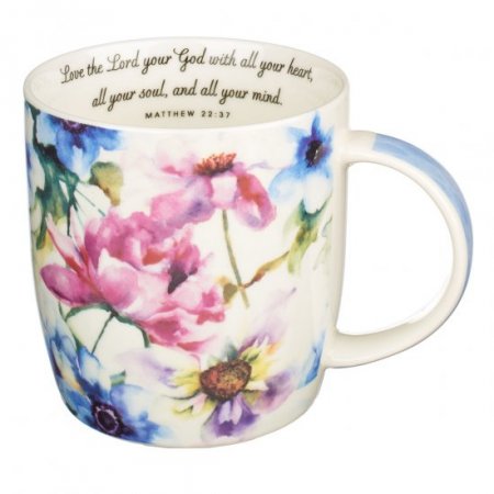 Seeds of Love - set of four Coffee Mugs