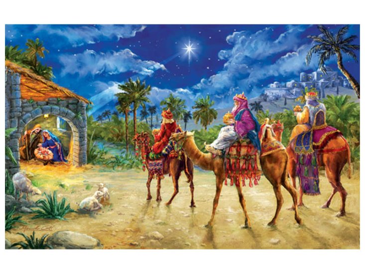 Puzzle - Journey Of The Magi - 550 Pc