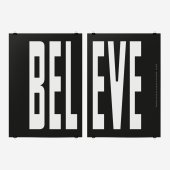 Dobbeltplakat - Believe - 30x40 cm