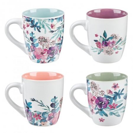 Rejoice Collection - Set of 4 Coffee Mugs Set