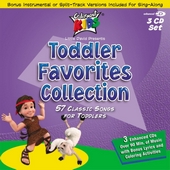 Cedarmont Kids: Toddler Favourites Collection 3 CDs