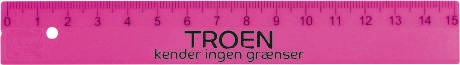 Lineal - troen kender ingen grænser - neon pink