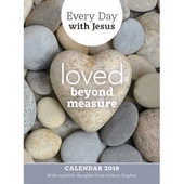 Every Day With Jesus Calendar 2018: Loved Beyond Measure