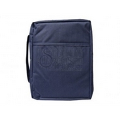 Bible Cover Plain Navy Sm