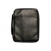 Bible Cover Black Fish Imitation Leather XL