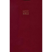 KJV Giant Print Reference Bible Burgundy