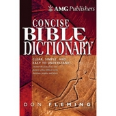 Amg Concise Bible Dictionary