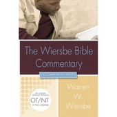 Wiersbe Bible Commentary 2 Vol Set W/Cd Rom