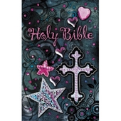 NKJV Sequin Bible Black