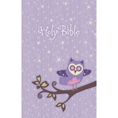 NKJV Owl Bible Purple