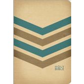 NKJV Compact Ultraslim Bible Tan/Brown/Blue