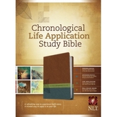 NLT Chronological Life Application Study Bible Tutone