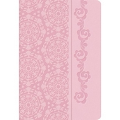 NKJV Devotional For Women Bible Pink Leathersoft