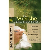 Wiersbe Bible Study Series: 1 Corinthians, The