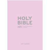 NIV Pocket Pastel Pink Softone Bible