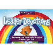 Buzz Preschool: Rainbow Promise Leader Devotions Fall 2017