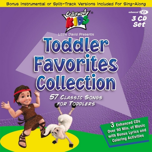 Cedarmont Kids: Toddler Favourites Collection 3 CDs