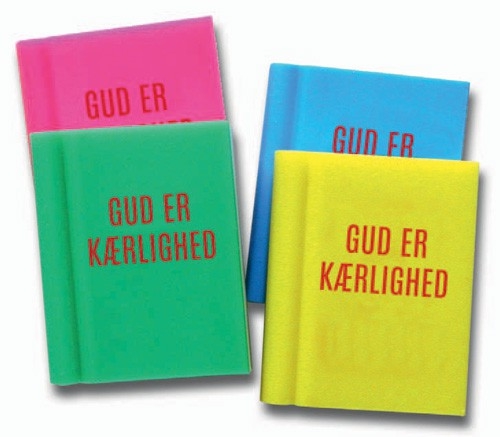 Viskelæder Bibel »Gud er kærlighed«