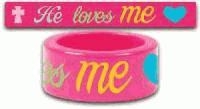 Fun Ring - He Loves Me - Size 8