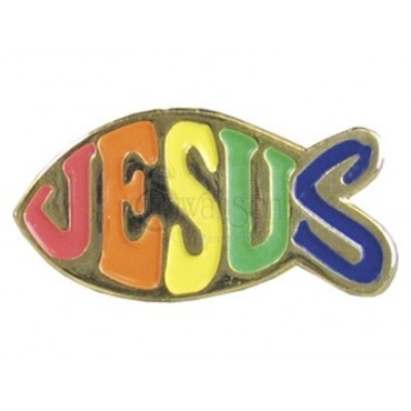 Lapel Pin Jesus Fish