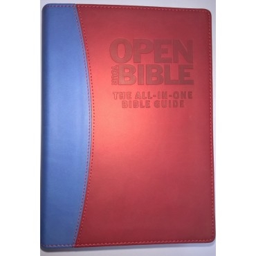 Open Your Bible:: The All-In-One Bible Guide Red/Blue IL