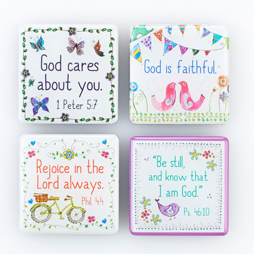 Everyday Blessings - Inspirational Fridge Magnet Set (4)